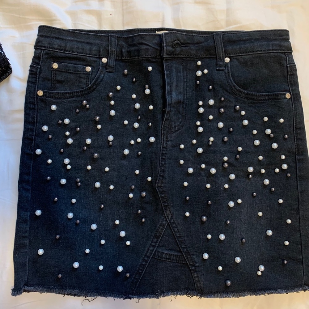 Akira denim skirt